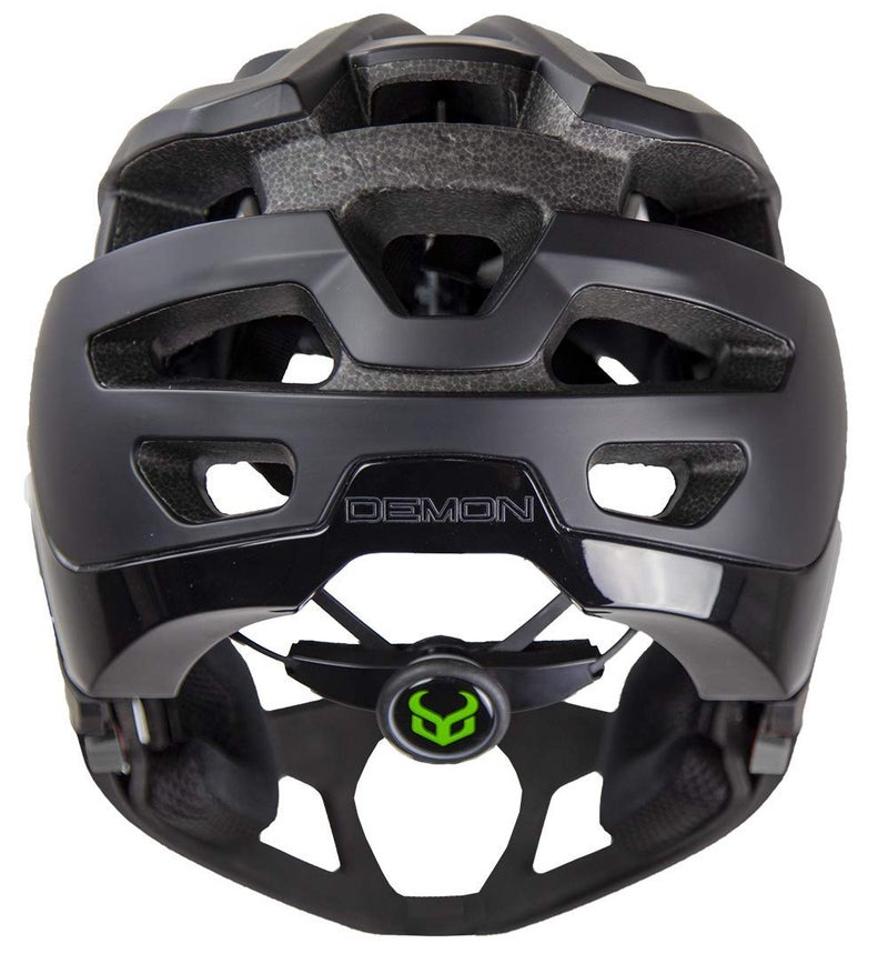 Demon United FR Link System Mountain Bike Helmet Fullface with Removable Chin Guard- Includes Head Cinch Adjuster and Padded Cheek Fit Kit - Image 2